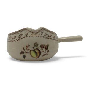 JOHNSON Bros Staffordshire Old Granite Fruit SAMPLER Gravy Boat England Vintage